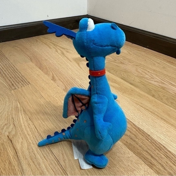 Disney Stuffy Doc Mcstuffins Plush Dragon Blue Kids Toy Stuffed - Picture 3 of 7